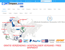Tablet Screenshot of mtimpex.com